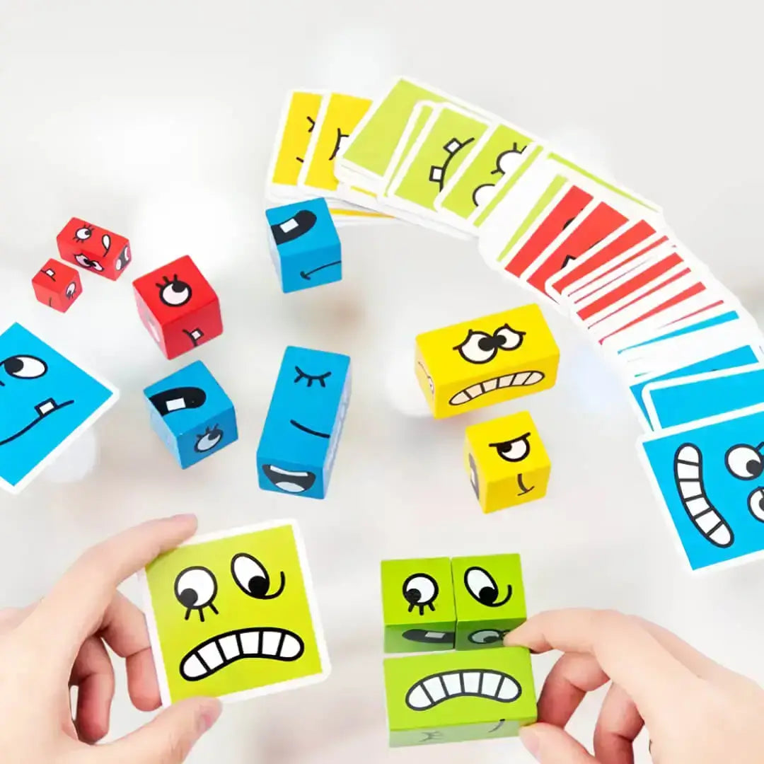 Juego Cubos De Emociones